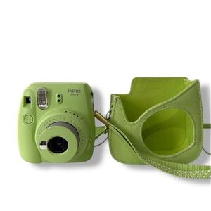 Fujifilm Instax Mini 9 Camera Green Polaroid Instant Camera